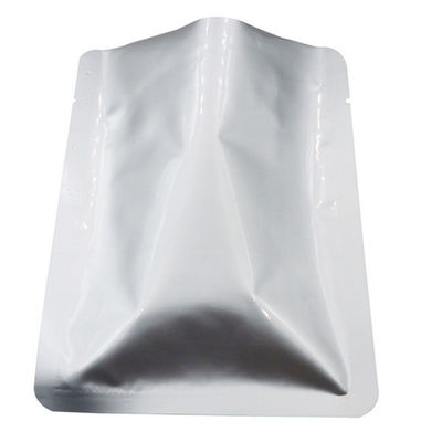 50pcs Aluminum Foil Flat Bottom Ziplock Bags Thick Food Storage Packaging  Bag Food Packaging Tea Coffee